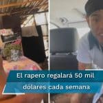 tekashi 6ix9ine dona miles de dolares a familias necesitadas las redes sociales exigen mas ayuda